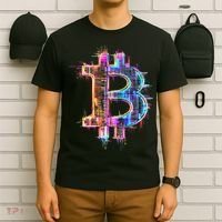 Bitcoin Logo Crypto Trader Investor Cryptocurrency Btc T-Shirt thumb 6