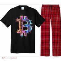 Bitcoin Logo Crypto Trader Investor Cryptocurrency Btc Pajama Set thumb 0