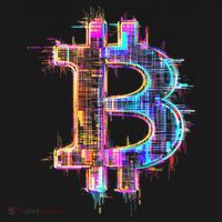 Bitcoin Logo Crypto Trader Investor Cryptocurrency Btc Polo thumb 3