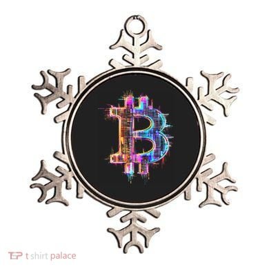 Bitcoin Logo Crypto Trader Investor Cryptocurrency Btc Ornament