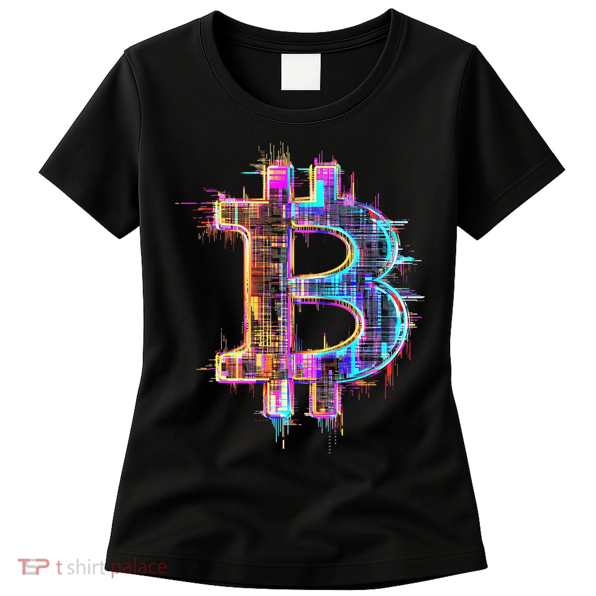 Bitcoin Logo Crypto Trader Investor Cryptocurrency Btc Women's T-Shirt