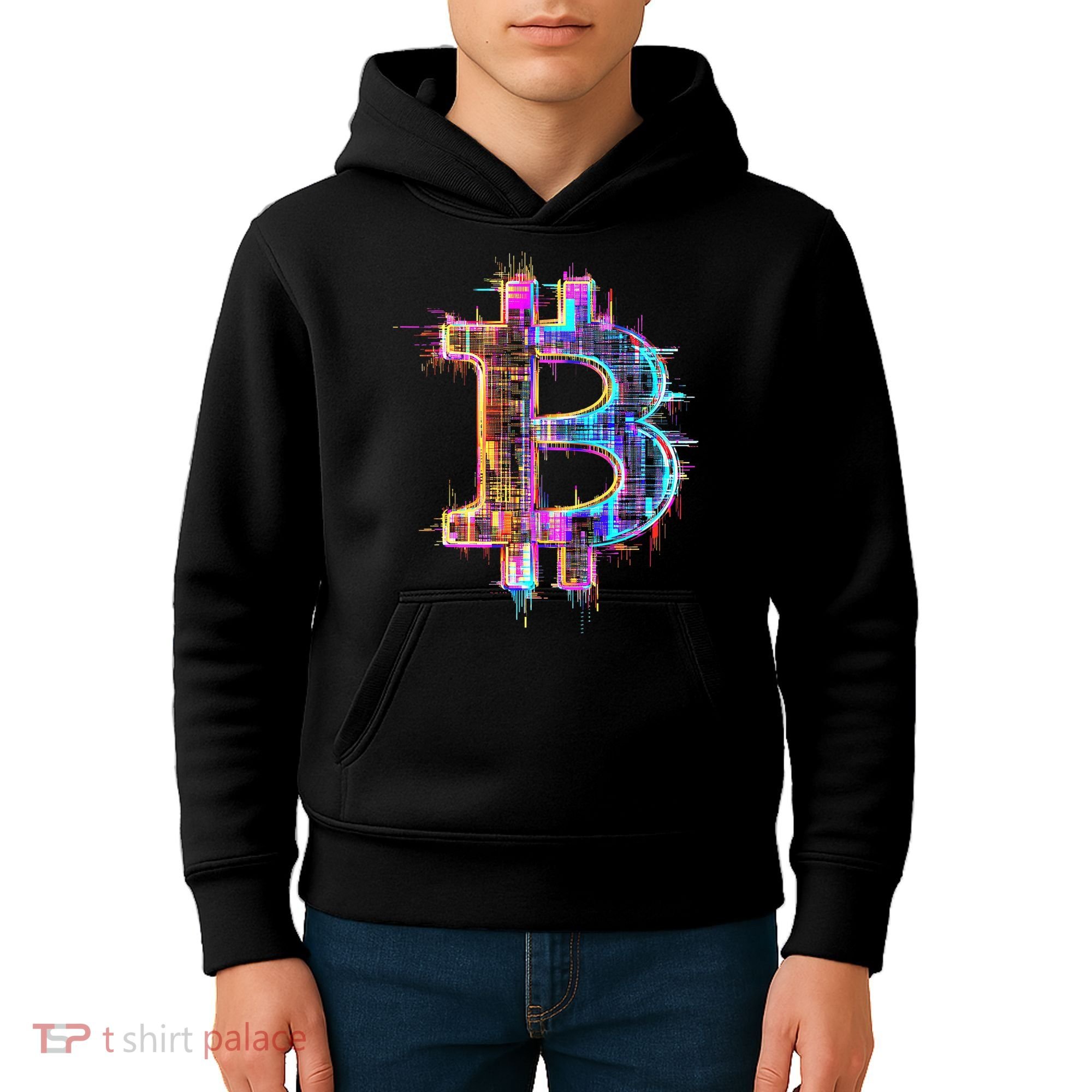 Bitcoin Logo Crypto Trader Investor Cryptocurrency Btc Kids Hoodie