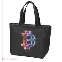 Bitcoin Logo Crypto Trader Investor Cryptocurrency Btc Tote Bag thumb 3