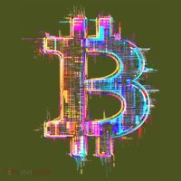 Bitcoin Logo Crypto Trader Investor Cryptocurrency Btc The Baniff Cuffed Pom Beanie thumb 2