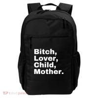 Bitch Lover Child Mother Backpack thumb 0