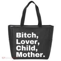 Bitch Lover Child Mother Tote Bag thumb 0