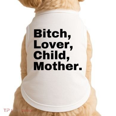 Bitch Lover Child Mother Doggie Tank
