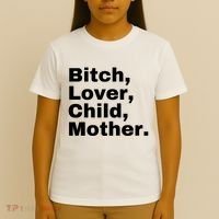 Bitch Lover Child Mother T-Shirt thumb 4