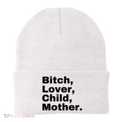 Bitch Lover Child Mother Beanie