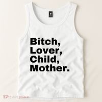 Bitch Lover Child Mother Tank Top thumb 2