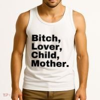 Bitch Lover Child Mother Tank Top thumb 3