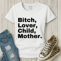Bitch Lover Child Mother Women's T-Shirt thumb 3