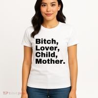 Bitch Lover Child Mother Women's T-Shirt thumb 4