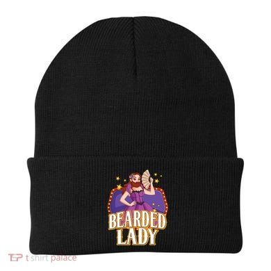 Bearded Lady Costume Circus Staff Carnival Lovers Beanie