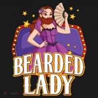 Bearded Lady Costume Circus Staff Carnival Lovers Toddler T-Shirt thumb 4