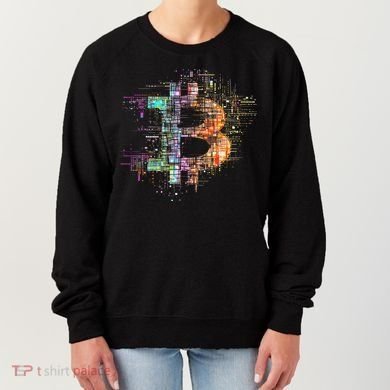 Bitcoin Logo Crypto Trader Investor Cryptocurrency Btc Women's Sweatshirt