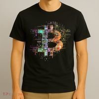 Bitcoin Logo Crypto Trader Investor Cryptocurrency Btc T-Shirt thumb 3
