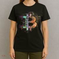 Bitcoin Logo Crypto Trader Investor Cryptocurrency Btc T-Shirt thumb 4