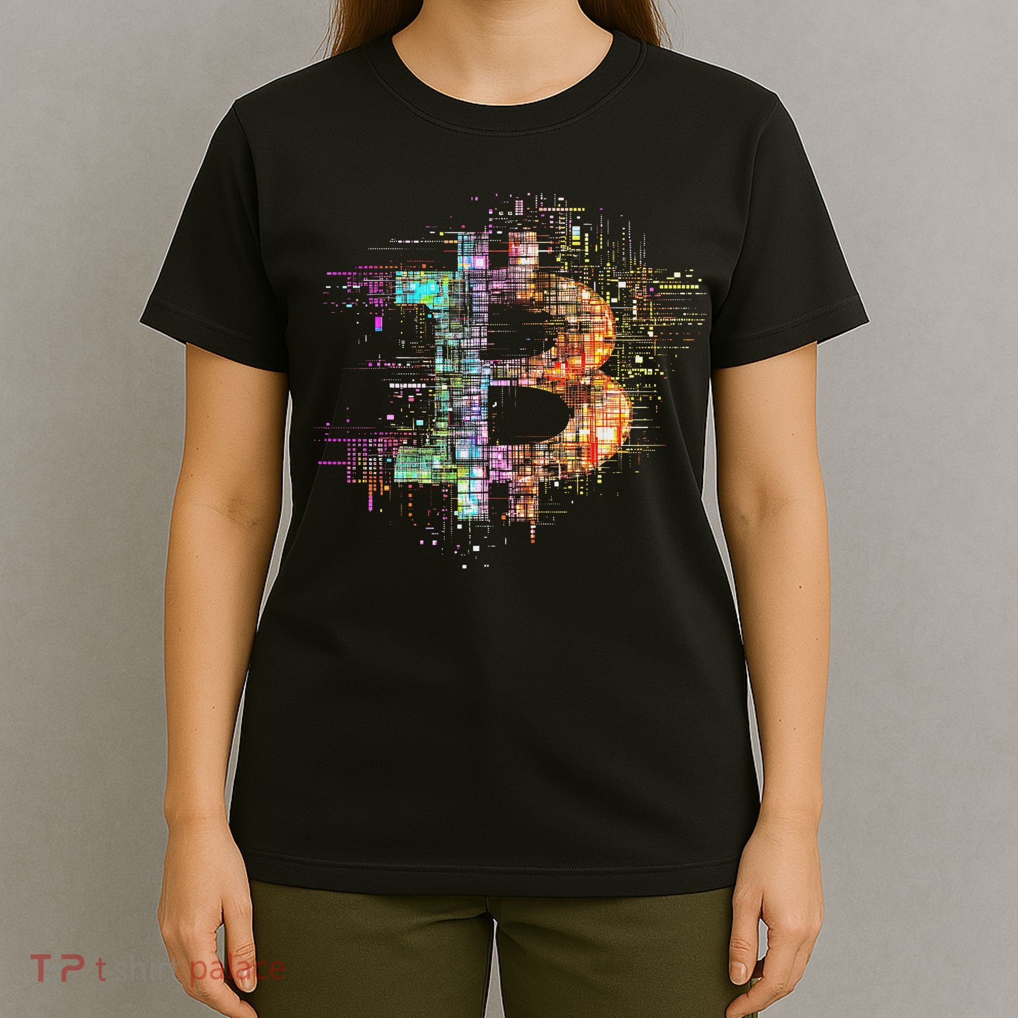 Bitcoin Logo Crypto Trader Investor Cryptocurrency Btc T-Shirt