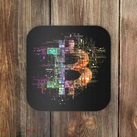 Bitcoin Logo Crypto Trader Investor Cryptocurrency Btc Coaster thumb 0