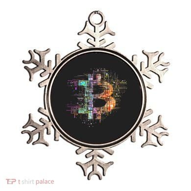 Bitcoin Logo Crypto Trader Investor Cryptocurrency Btc Ornament