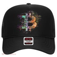 Bitcoin Logo Crypto Trader Investor Cryptocurrency Btc Hat thumb 0