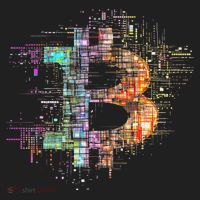 Bitcoin Logo Crypto Trader Investor Cryptocurrency Btc Golf Towel thumb 3