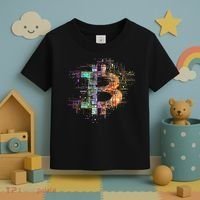 Bitcoin Logo Crypto Trader Investor Cryptocurrency Btc Toddler T-Shirt thumb 3
