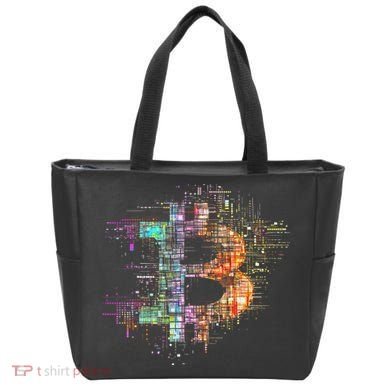Bitcoin Logo Crypto Trader Investor Cryptocurrency Btc Tote Bag