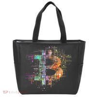Bitcoin Logo Crypto Trader Investor Cryptocurrency Btc Tote Bag thumb 0