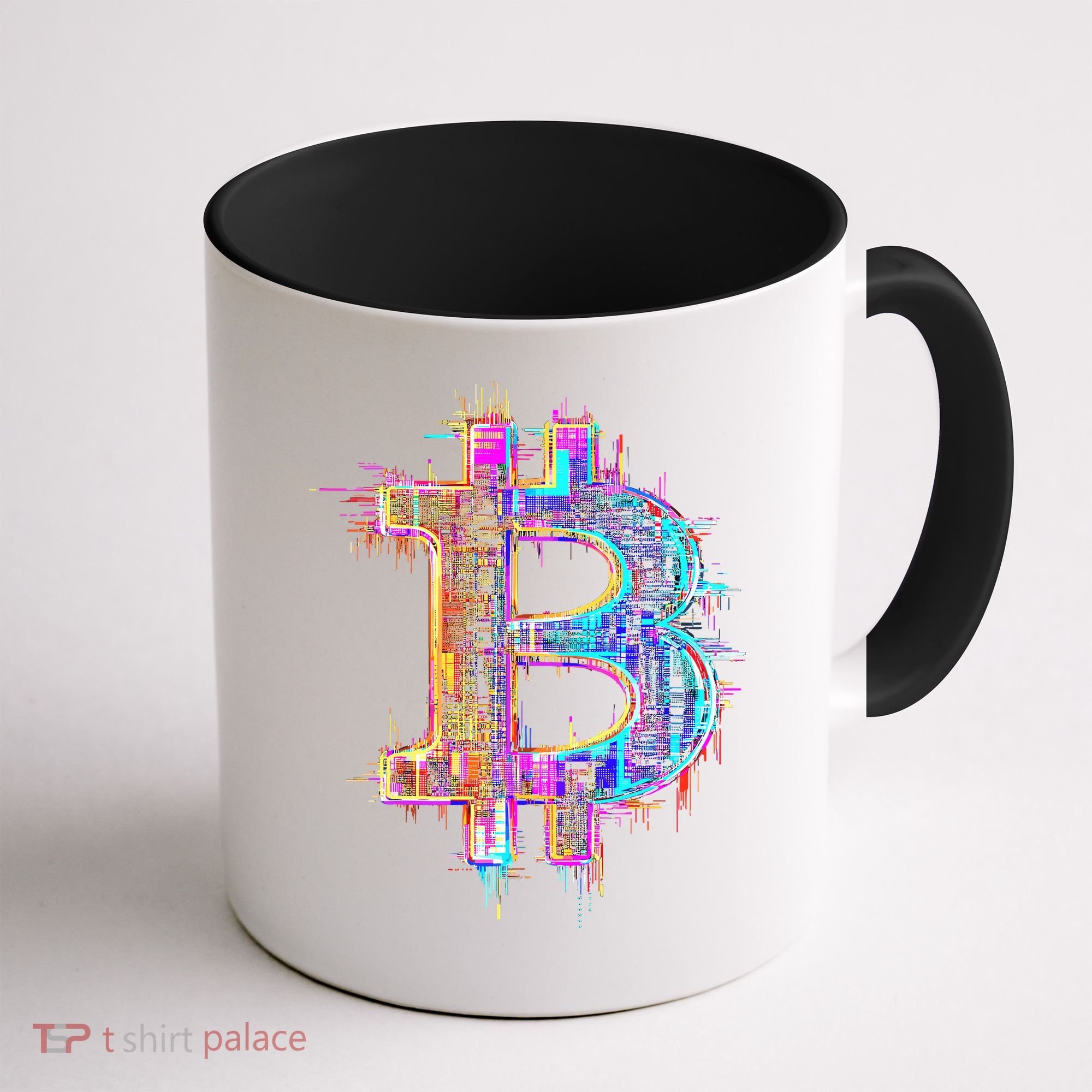 Bitcoin Logo Crypto Trader Investor Cryptocurrency BTC Coffee Mug