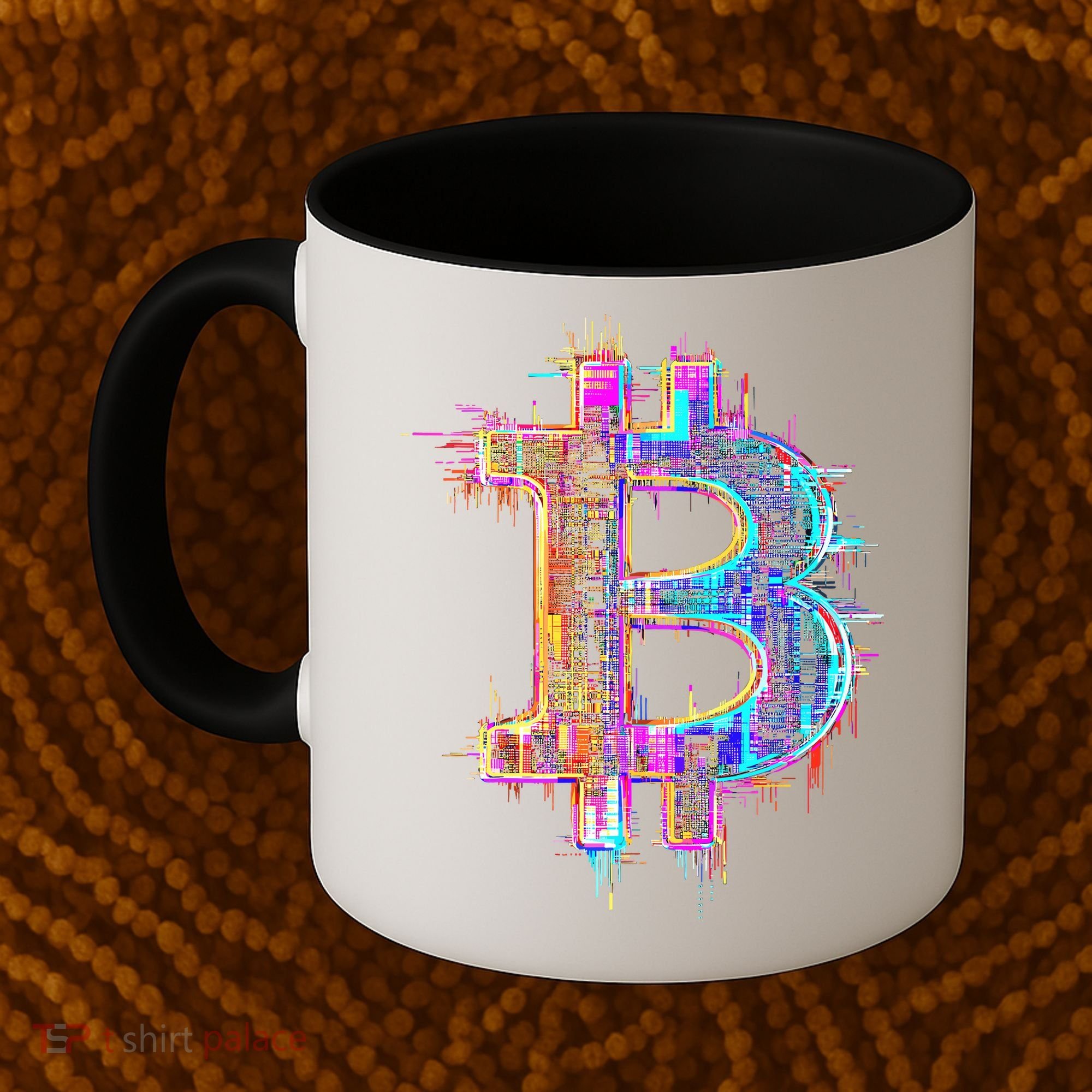 Bitcoin Logo Crypto Trader Investor Cryptocurrency BTC Coffee Mug