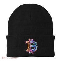 Bitcoin Logo Crypto Trader Investor Cryptocurrency BTC Beanie thumb 0
