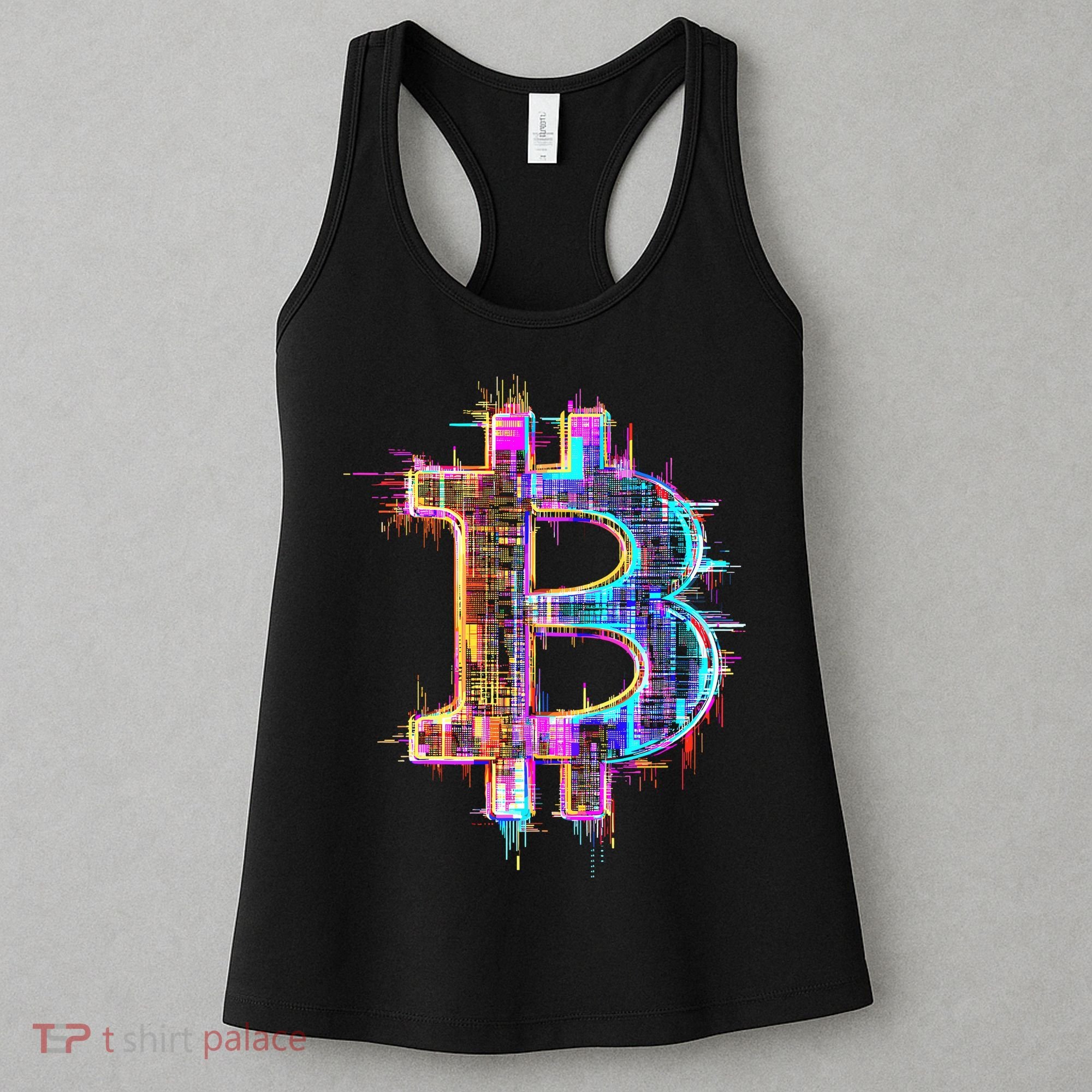 Bitcoin Logo Crypto Trader Investor Cryptocurrency BTC Women's Tank Top