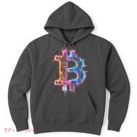 Bitcoin Logo Crypto Trader Investor Cryptocurrency BTC Hoodie thumb 0