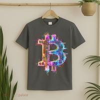 Bitcoin Logo Crypto Trader Investor Cryptocurrency BTC T-Shirt thumb 2