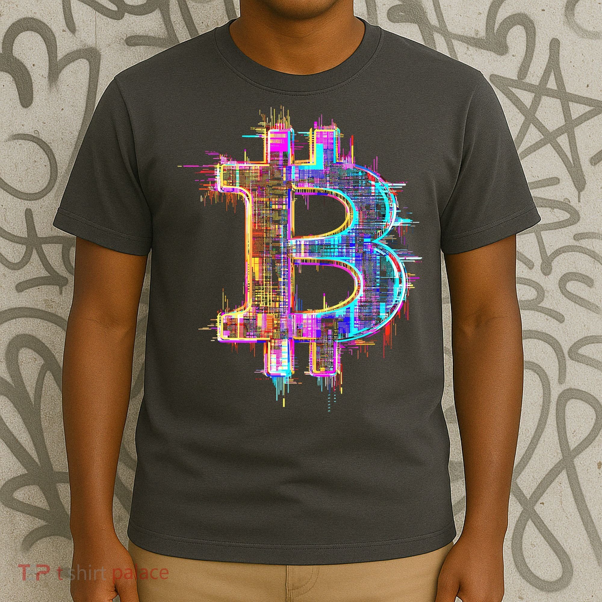 Bitcoin Logo Crypto Trader Investor Cryptocurrency BTC T-Shirt