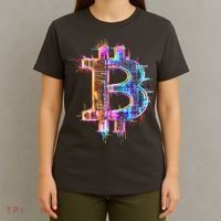 Bitcoin Logo Crypto Trader Investor Cryptocurrency BTC T-Shirt thumb 4