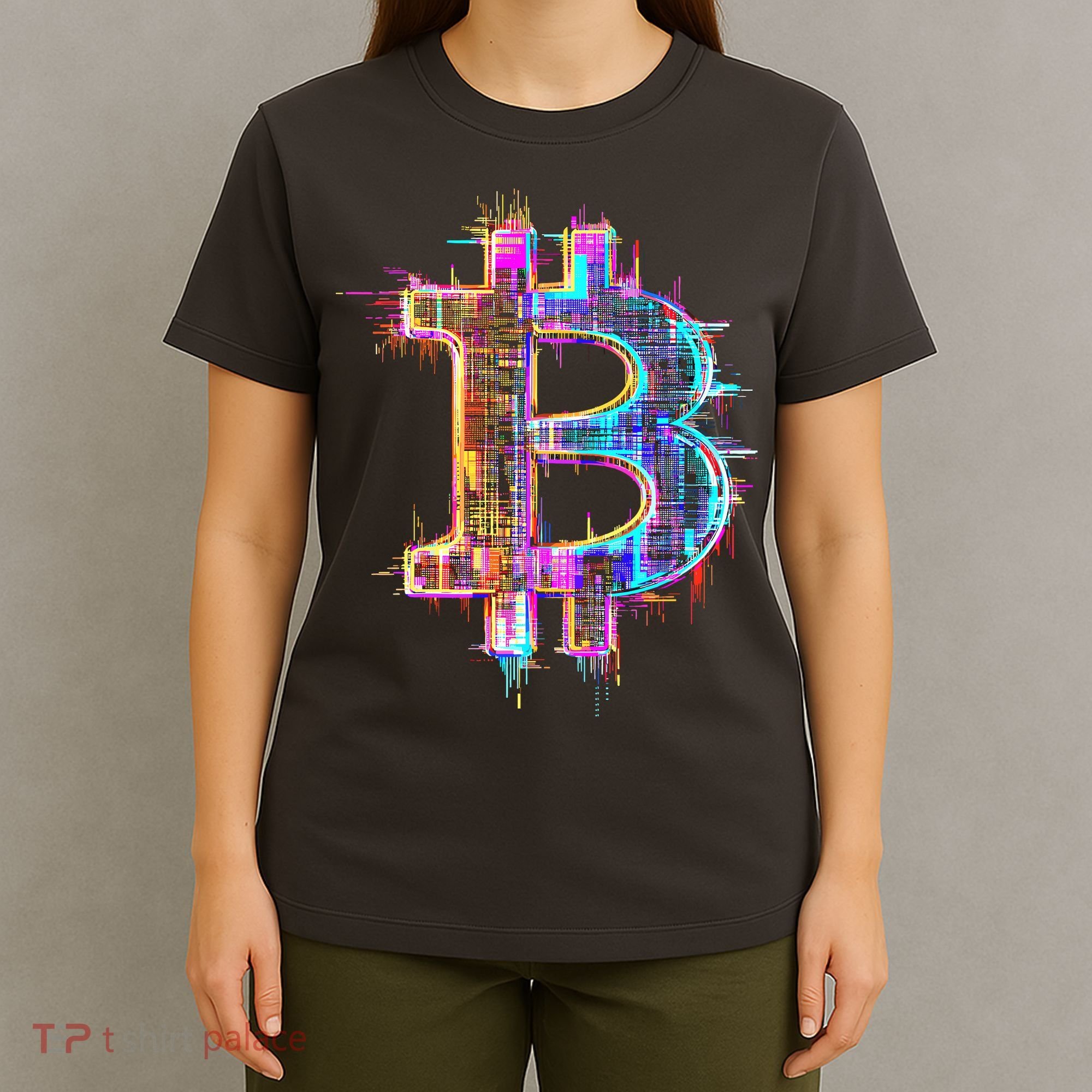 Bitcoin Logo Crypto Trader Investor Cryptocurrency BTC T-Shirt