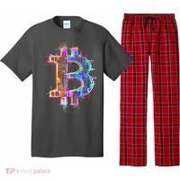 Bitcoin Logo Crypto Trader Investor Cryptocurrency BTC Pajama Set thumb 0