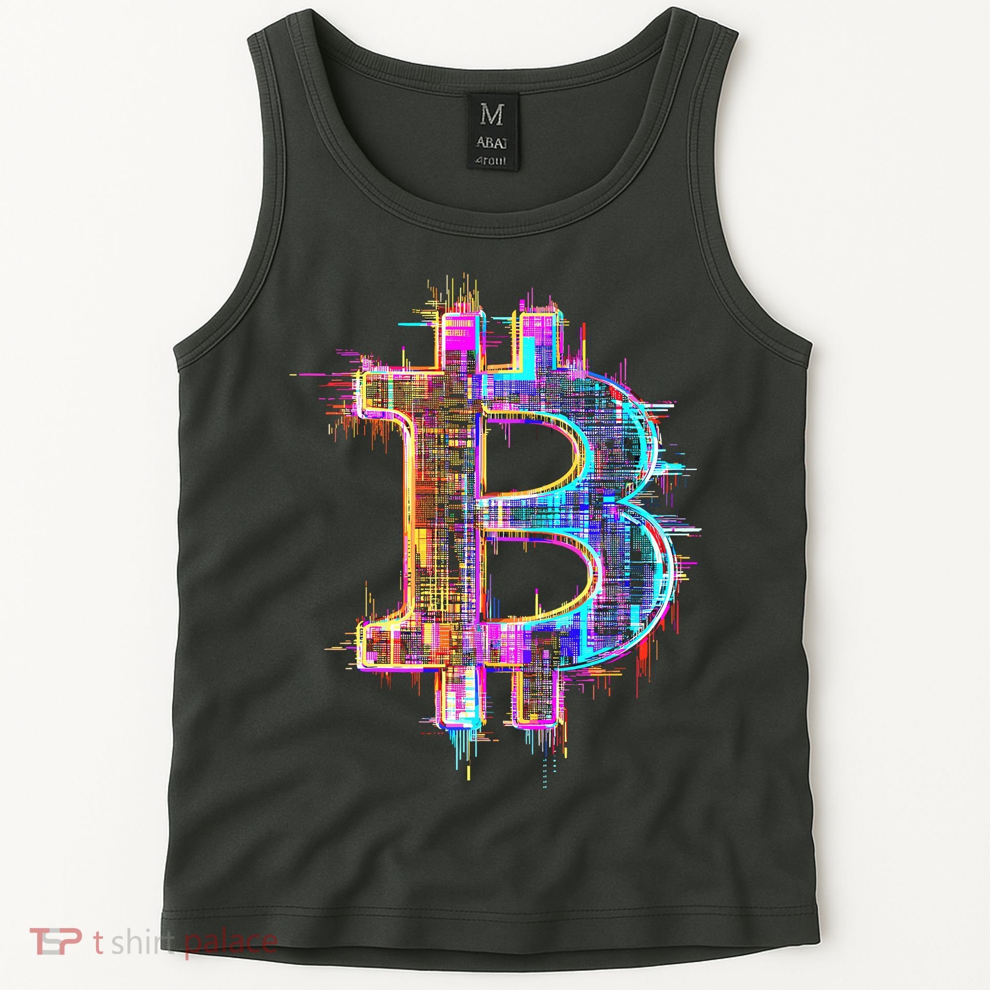 Bitcoin Logo Crypto Trader Investor Cryptocurrency BTC Tank Top