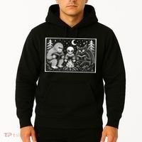Book Lover Cryptid Club Reader Gift Hoodie thumb 2