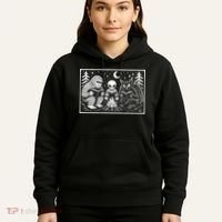 Book Lover Cryptid Club Reader Gift Hoodie thumb 5
