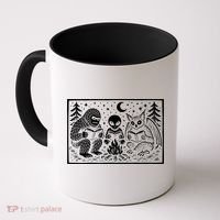 Book Lover Cryptid Club Reader Gift Coffee Mug thumb 0