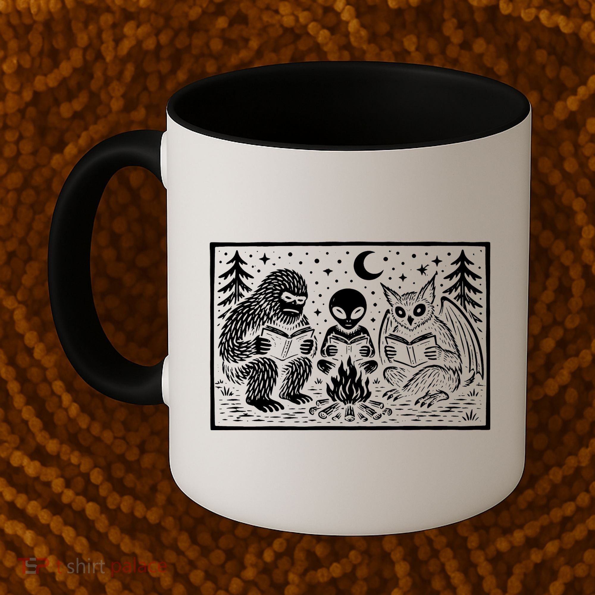 Book Lover Cryptid Club Reader Gift Coffee Mug