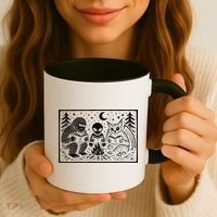 Book Lover Cryptid Club Reader Gift Coffee Mug thumb 3