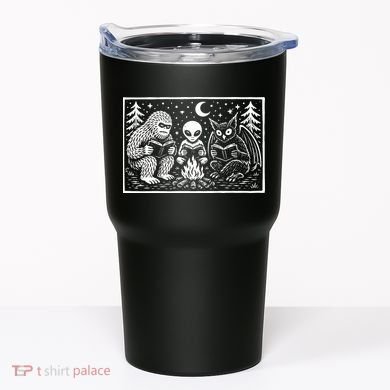 Book Lover Cryptid Club Reader Gift Tumbler