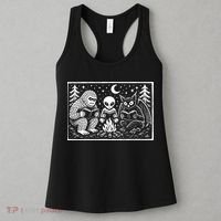 Book Lover Cryptid Club Reader Gift Women's Tank Top thumb 3