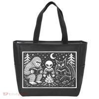 Book Lover Cryptid Club Reader Gift Tote Bag thumb 0