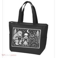 Book Lover Cryptid Club Reader Gift Tote Bag thumb 3